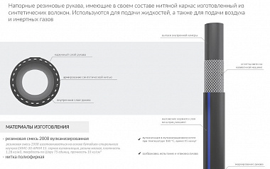 Рукав ВГ 14-10 ТУ  (БЦ)