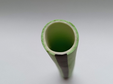 Шланг Поливочный трёхслойный TPE (салатовый)